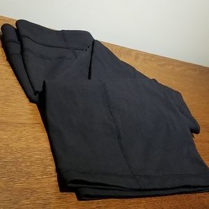 Lululemon black boot leg yoga pants